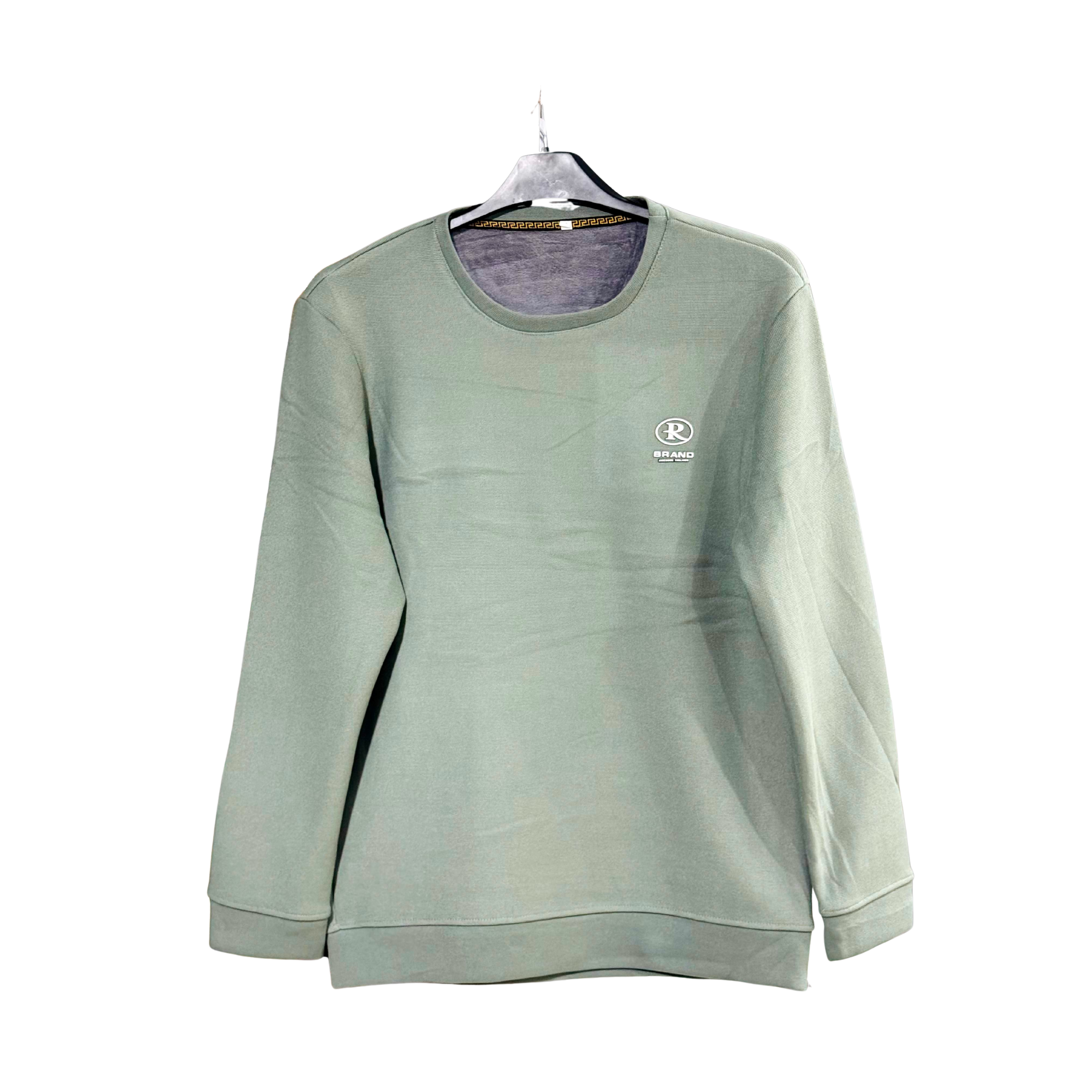 Plain Light Grey Crewneck Sweatshirt