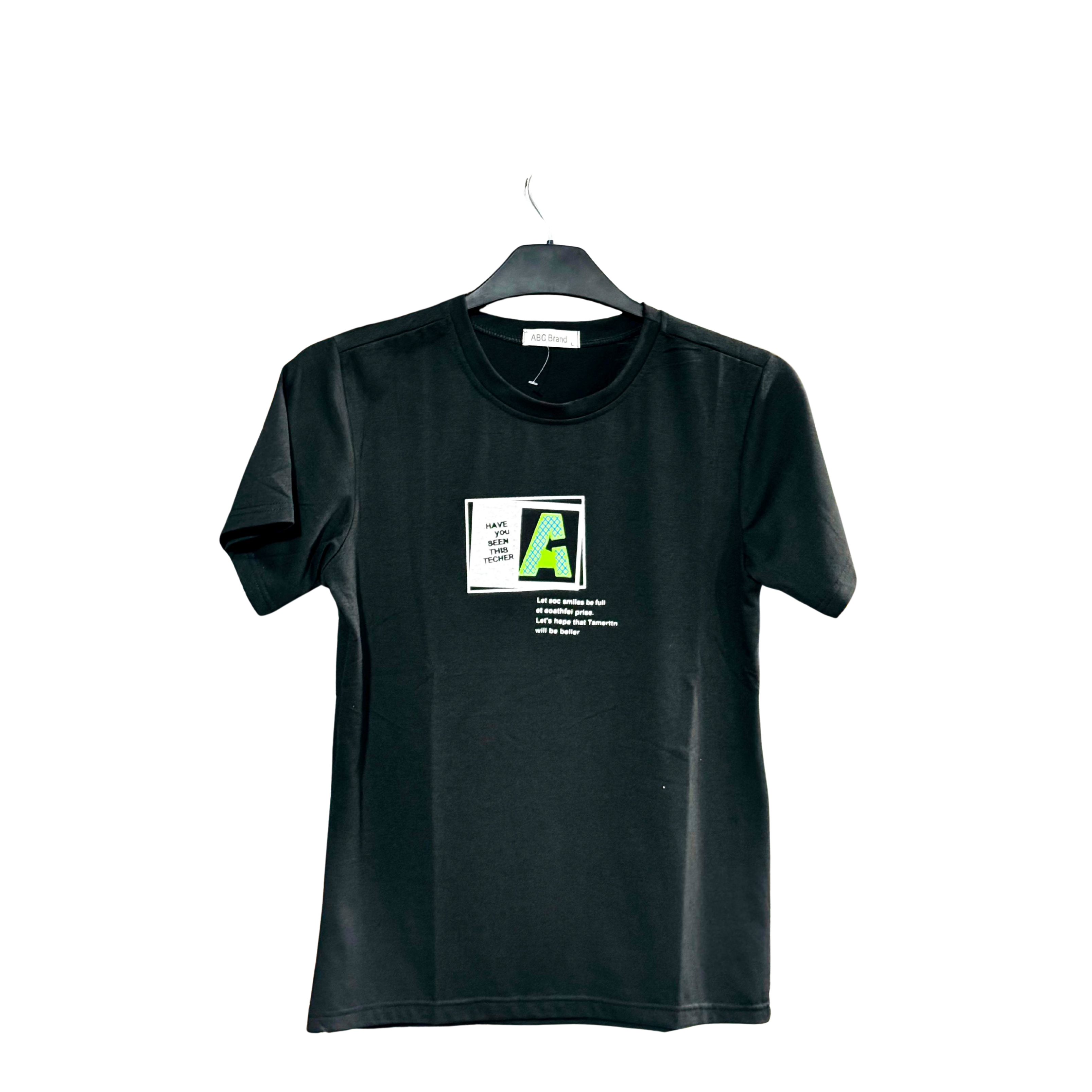 Black graphic T Shirt
