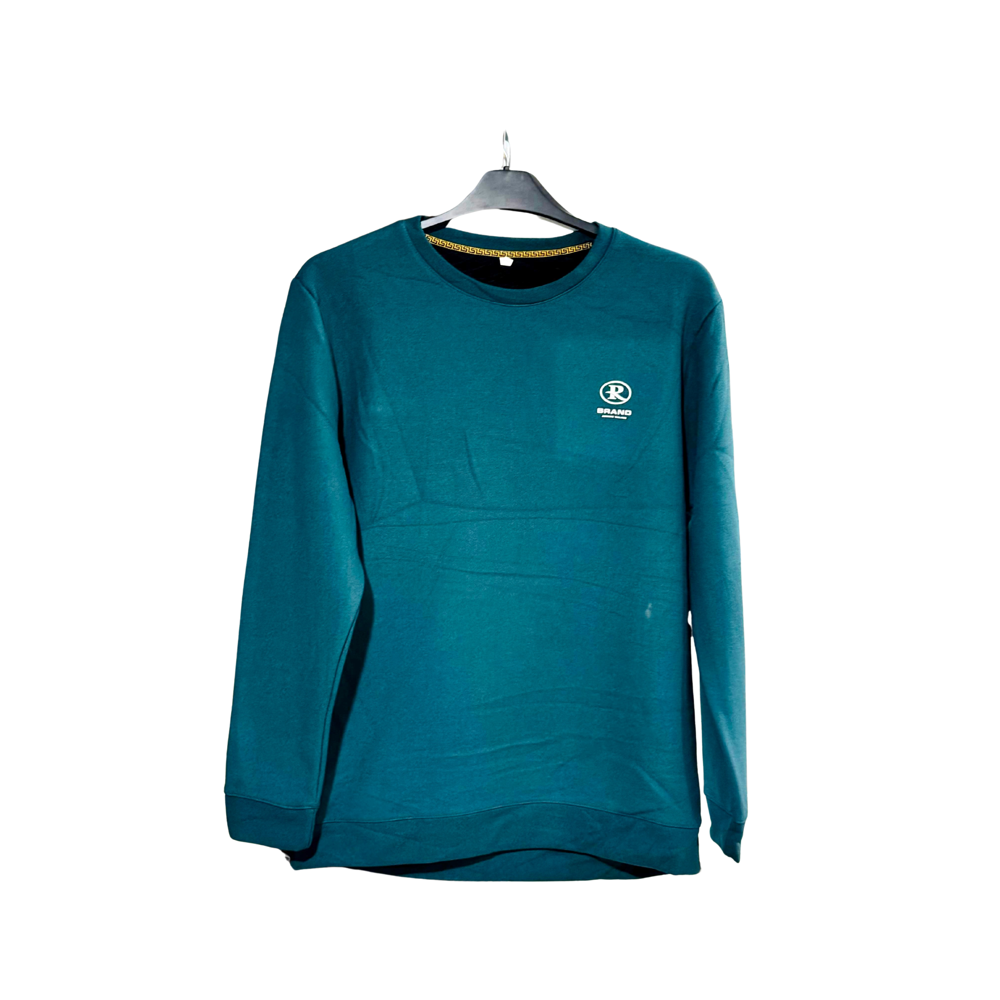 Dark Blue Crewneck Sweatshirt (Back View)