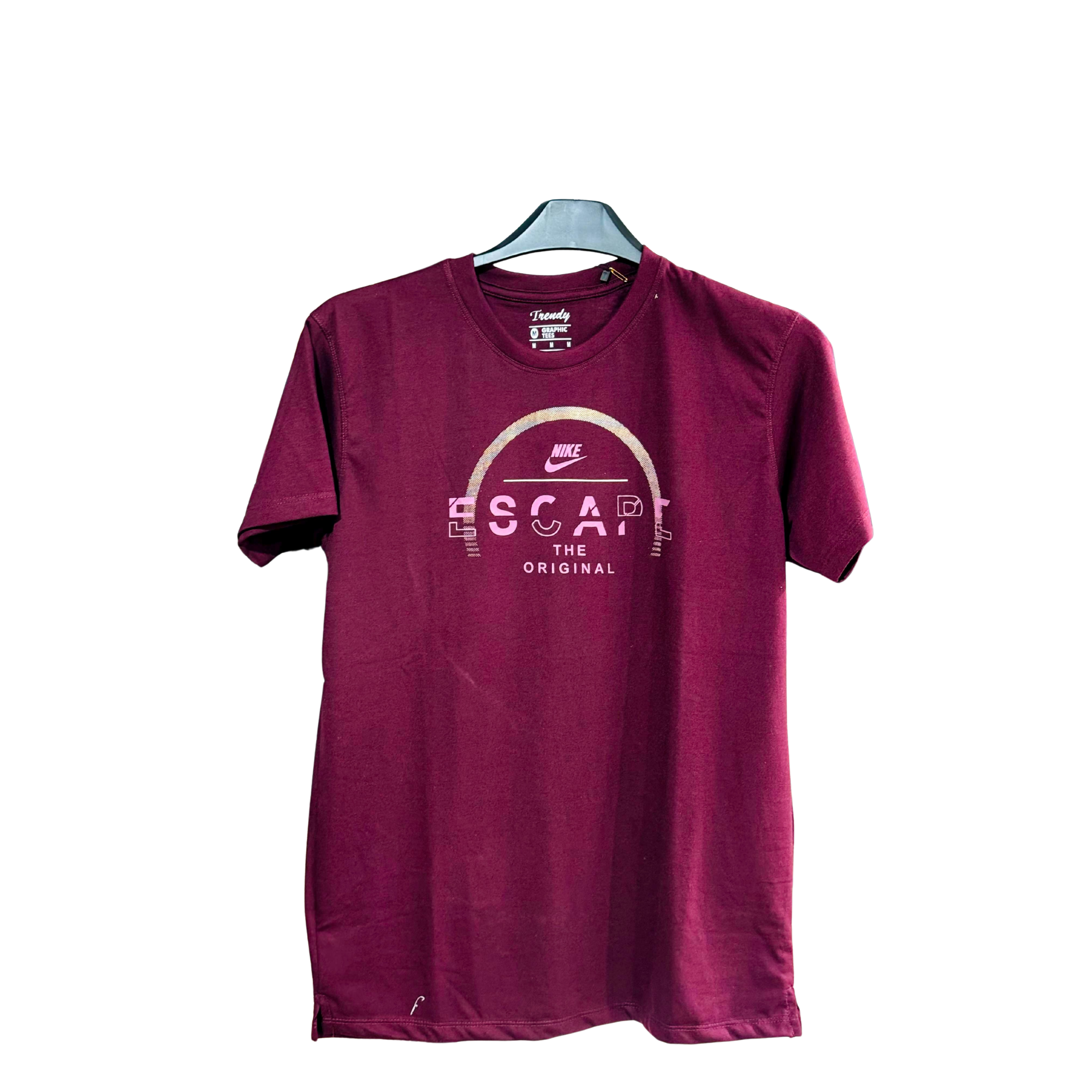 Burgundy Graphic T-Shirt