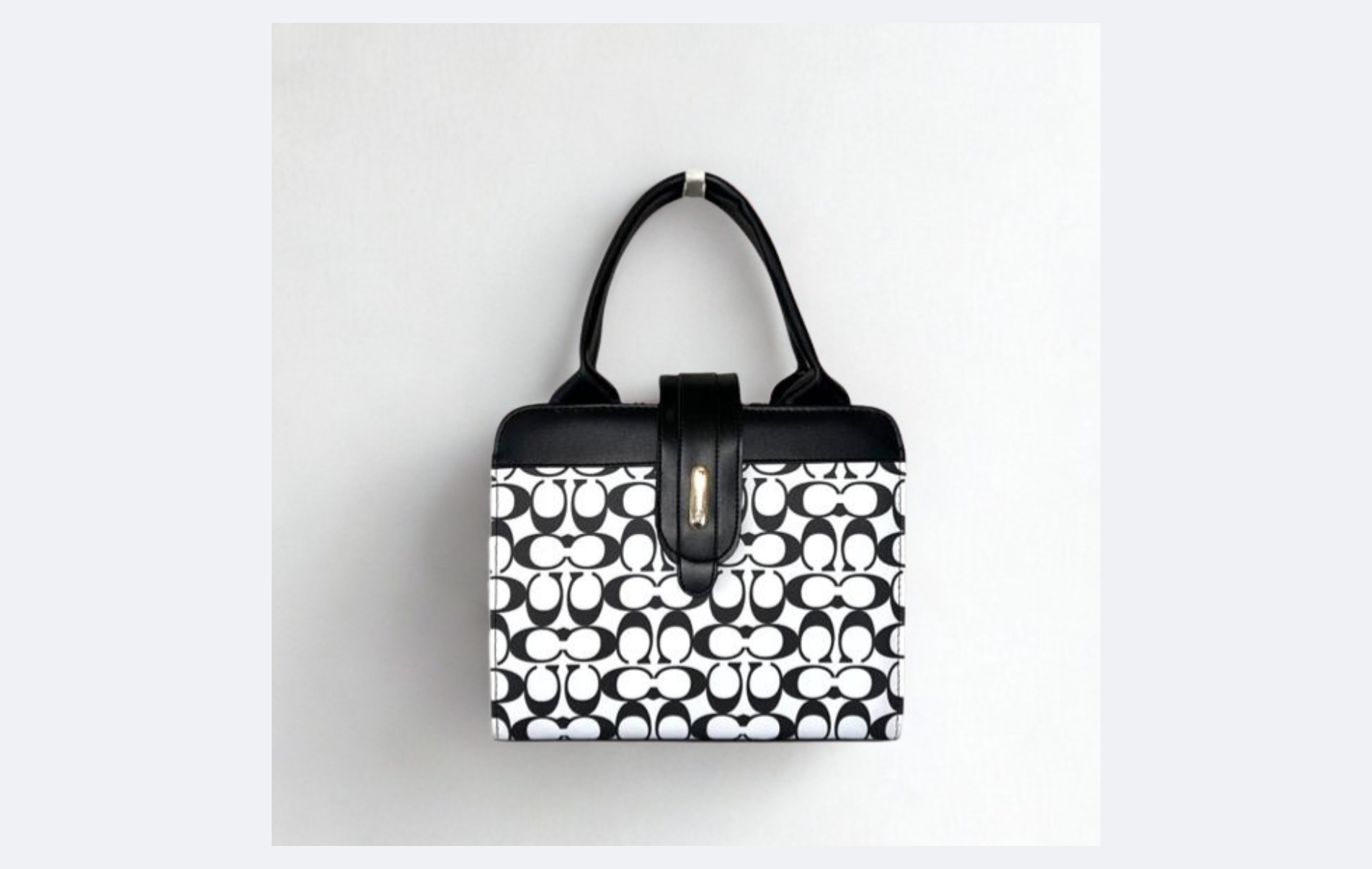 Gucci White and blackish Handbag!