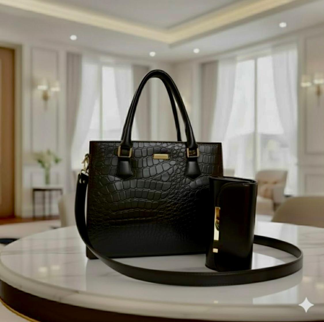 Crocodile handbag