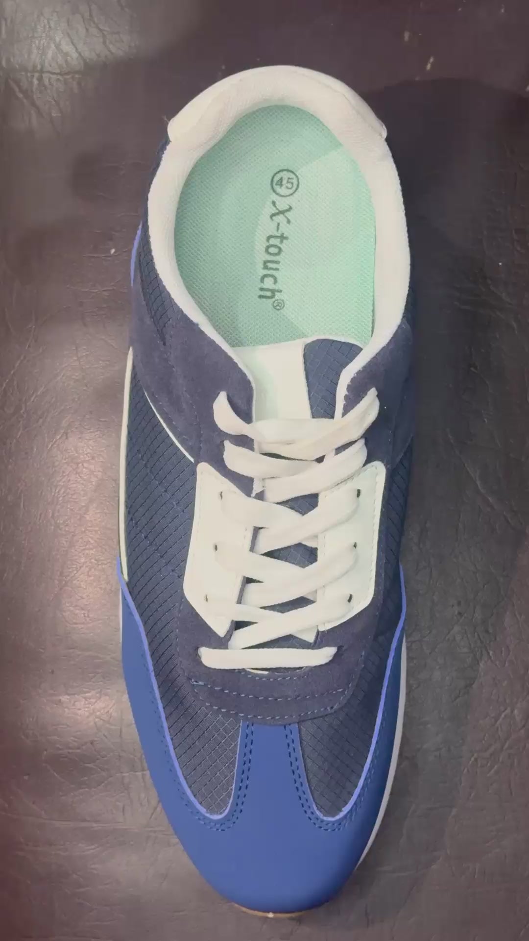 Urban Blue Lace Sneakers