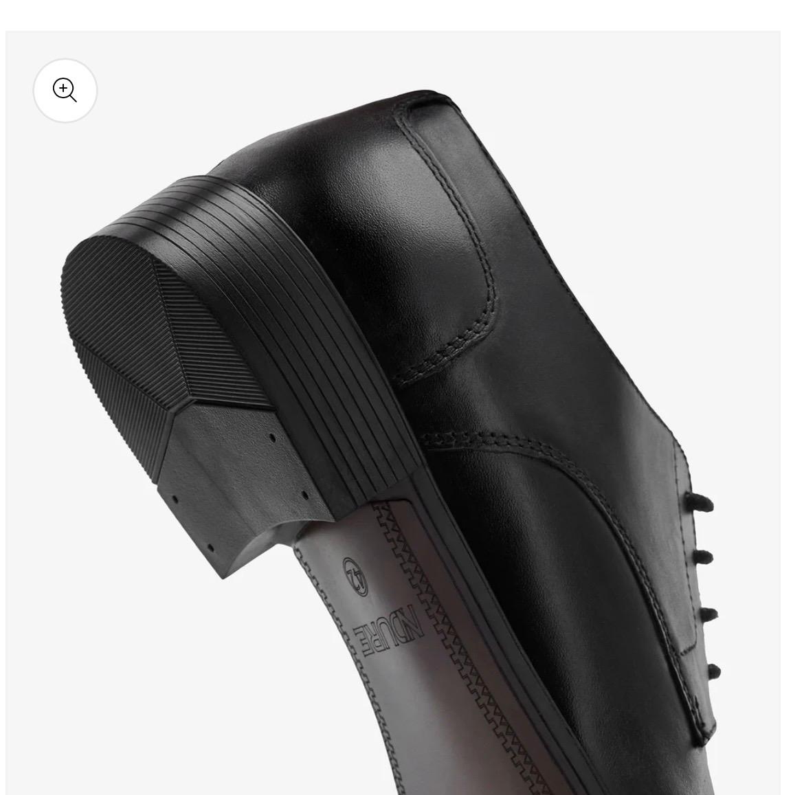 Black Formal Comfort Shoe