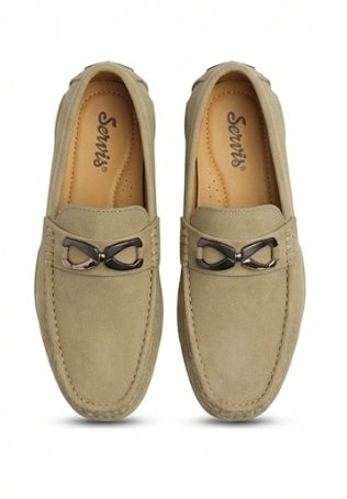 Beige Casual Loafers