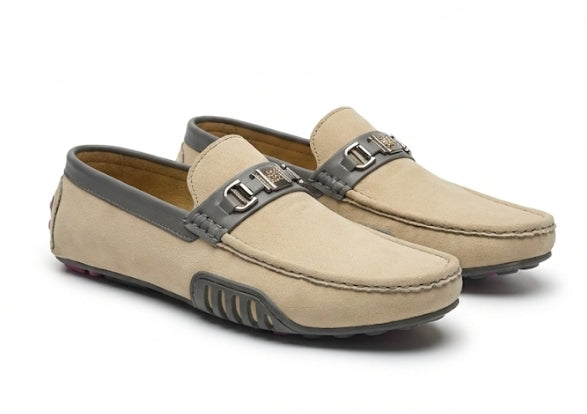 Light Stone Breathable Loafers