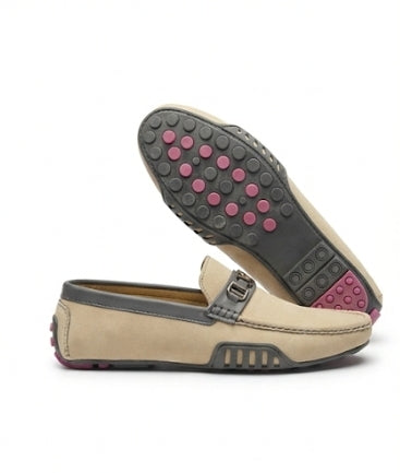 Light Stone Breathable Loafers