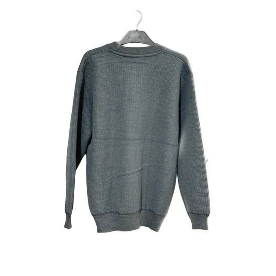 Ripped dark grey Crewneck Sweater
